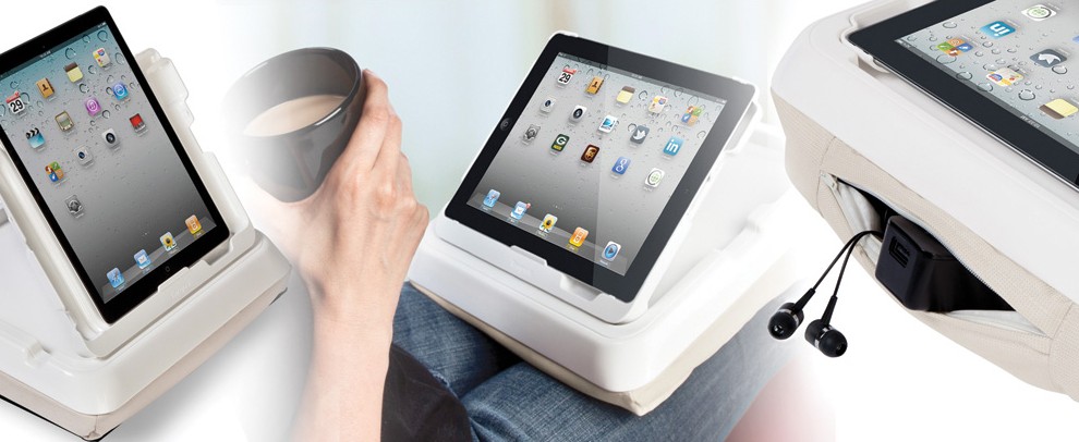iPad-kudde för slappisar