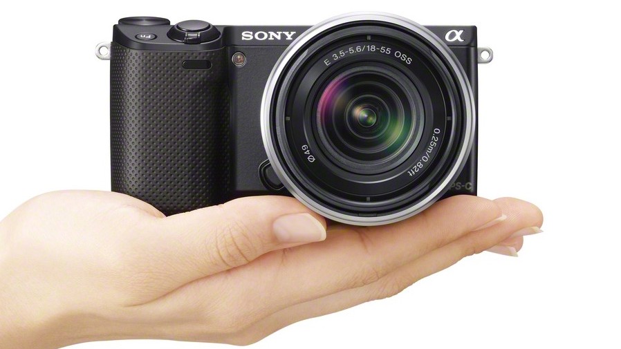 Trådlös Sony NEX-kamera