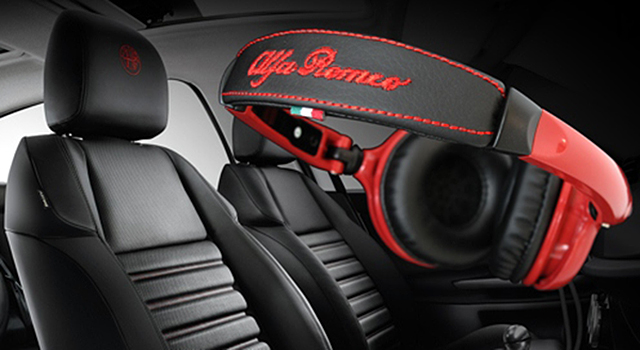 Hörlurar från Alfa Romeo