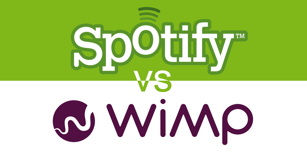 Blindtest av Spotify och Wimp
