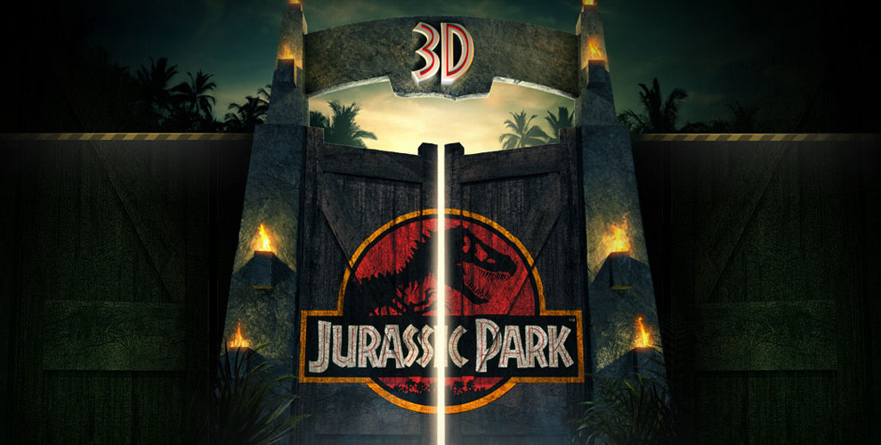 Jurassic Park blir i 3D