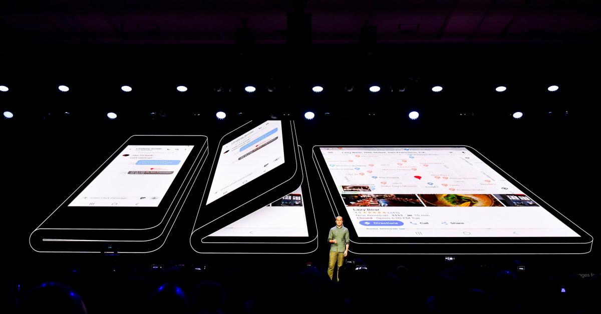 infinity flex display sdc18