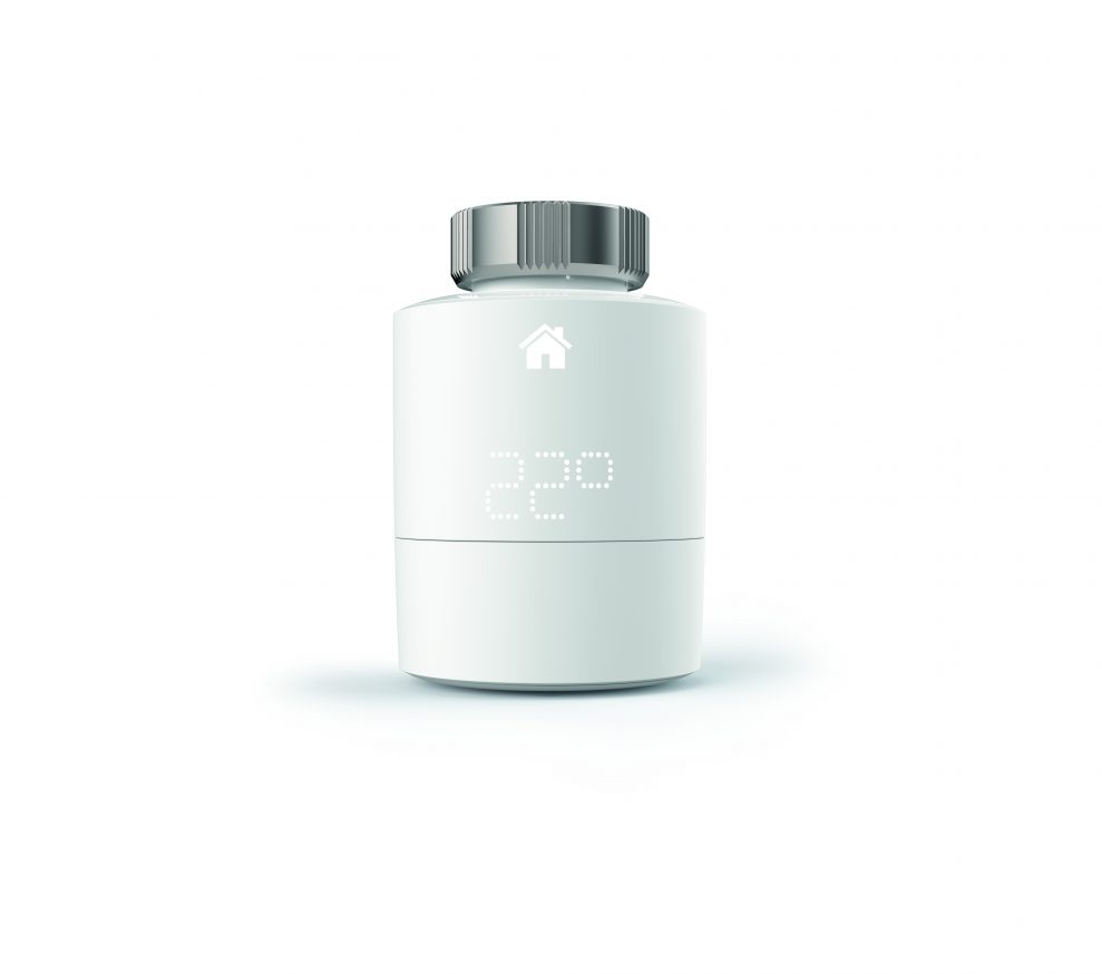 tado Smart Radiator Thermostat device white background 46705