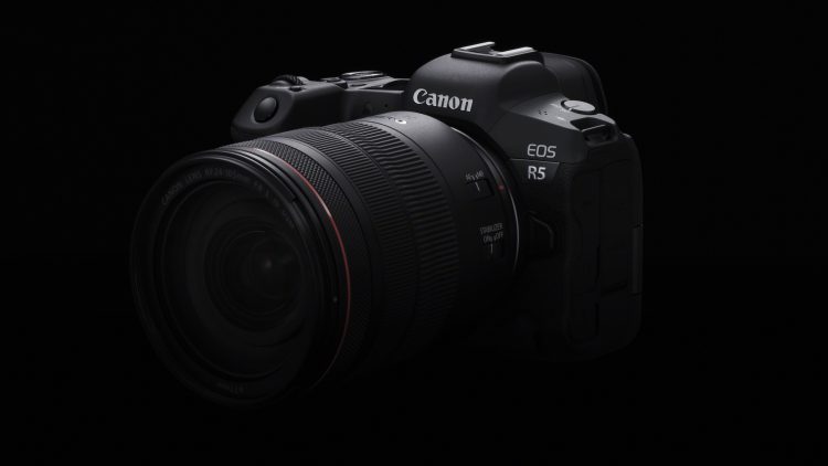 Spegellösa Canon EOS R5 filmar i 8K