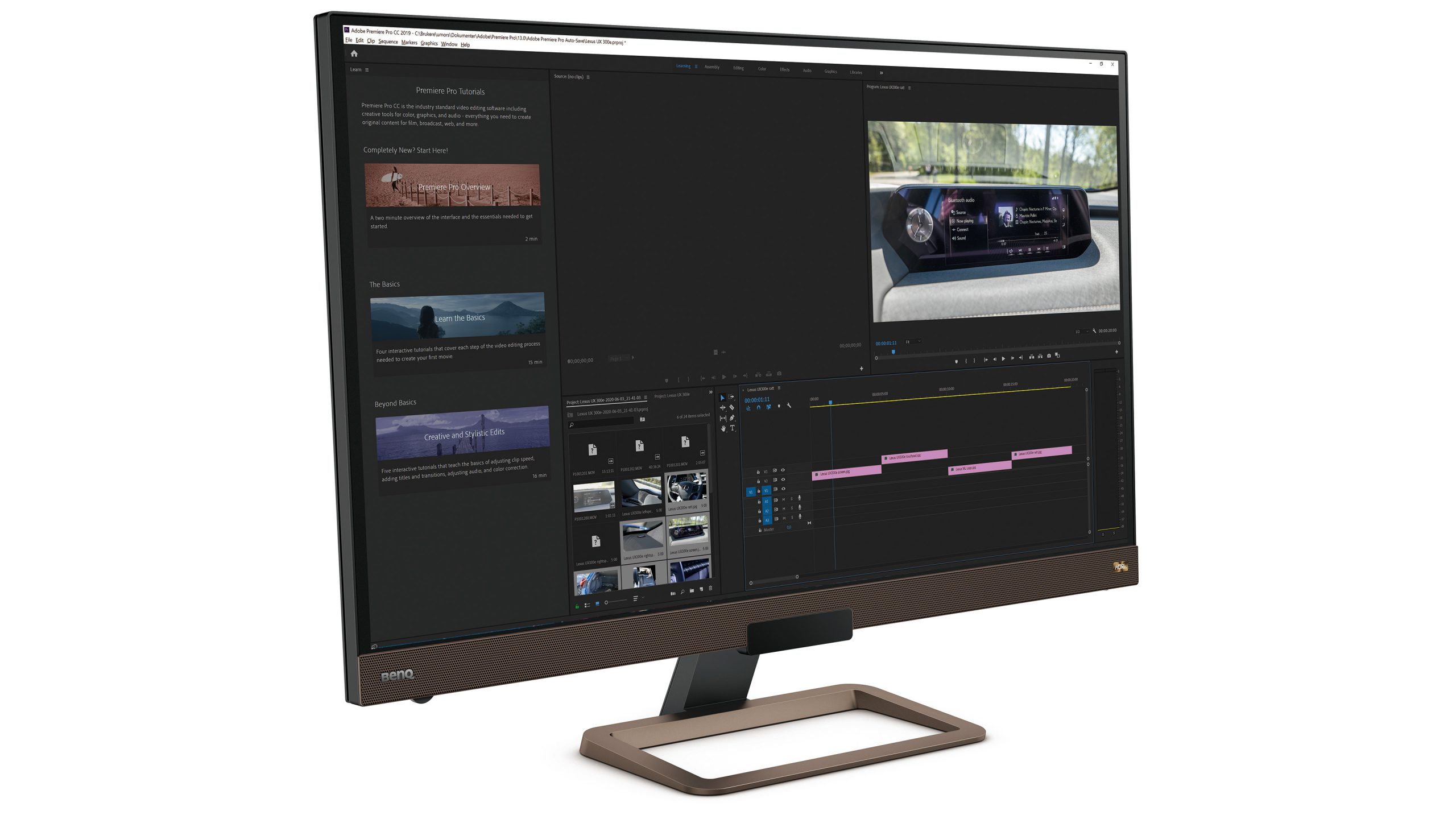 BenQ EW3280U 3 BenQ EW3280U left