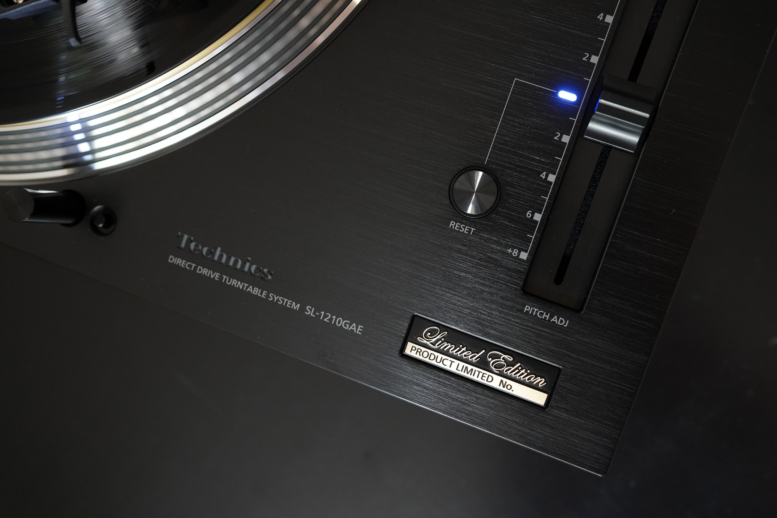 Technics SL-1210GAE Limited Edition 1 Technics SL 1210GAE Limited Edition logo scaled 1