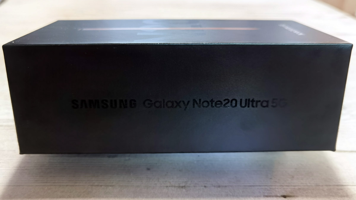 Unboxing av Samsung Galaxy Note 20 Ultra 5G