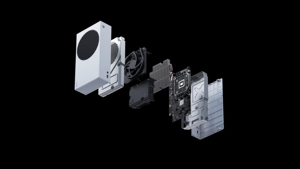 Xbox Series S exploded view