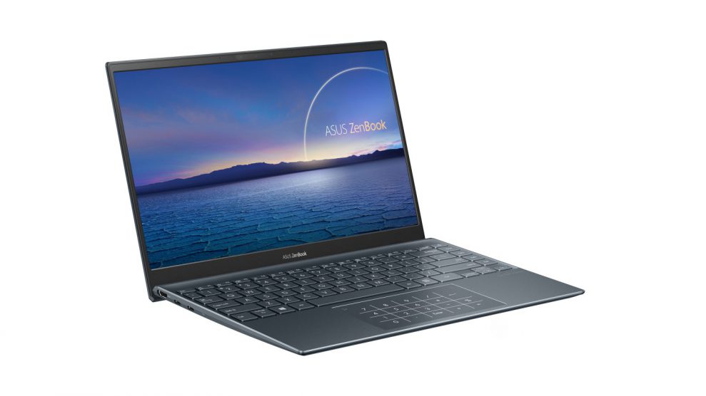 ASUS ZenBook 14 UM425IA-PURE3 1 ZenBook UM425 Product photo 1A Pine Grey 07 NumberPad 1536x864 1