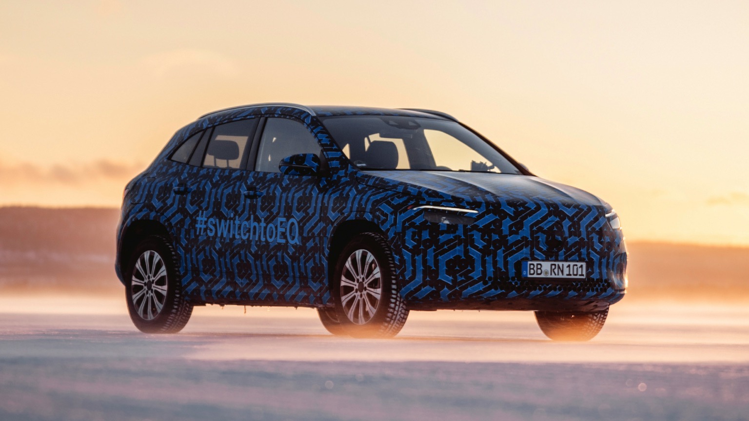 Mercedes EQA: Familjebil med Burmester-ljud?