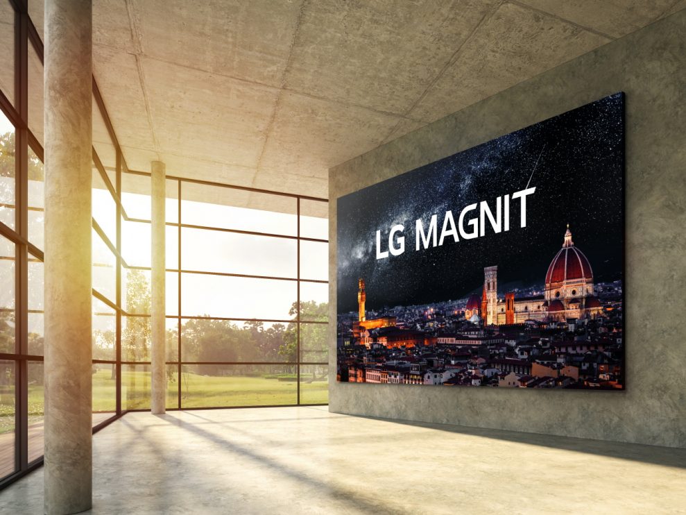 CES 2021: LG Magnit är en 163-tums MicroLED-TV 1 LG Magnit MicroLED 00