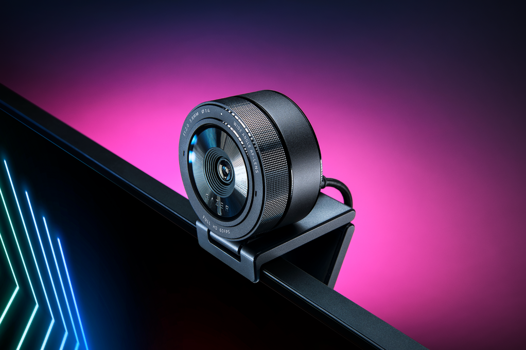 Razer-webbkamera klarar sig utan ljus