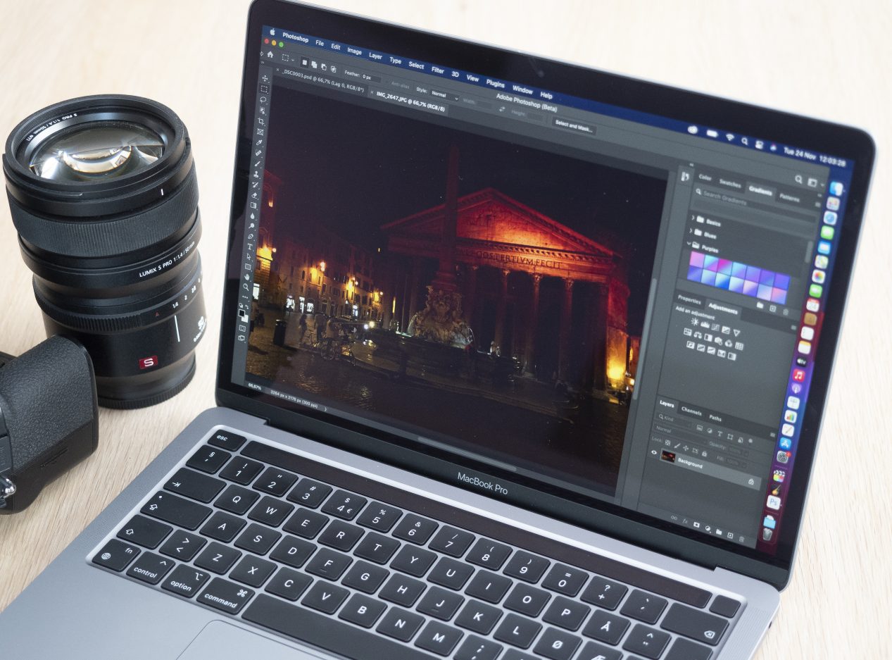 Photoshop för Apple M1 MacBook Pro
