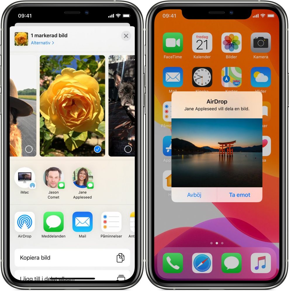 Har Samsungs ekosystem kommit i kapp Apples? 5 apple airdrop phones