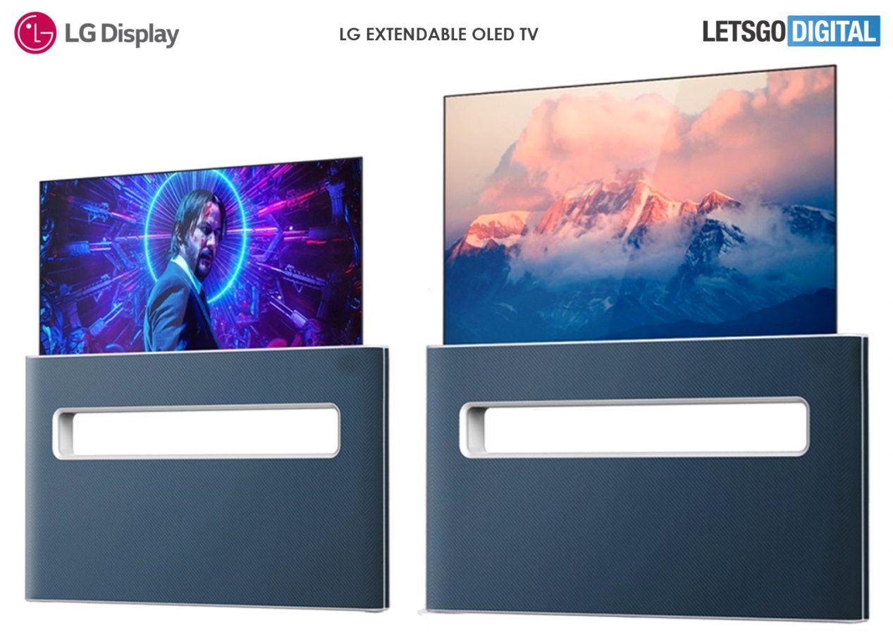 LG:s motorstyrda OLED-TV åker upp och ner