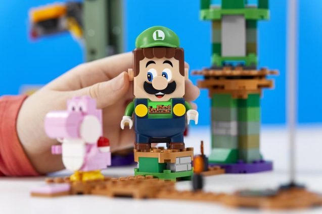 Här är Lego-Luigi