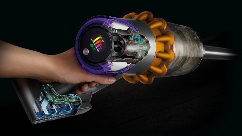 Dyson-dammsugare hittar dolt damm med laserteknik