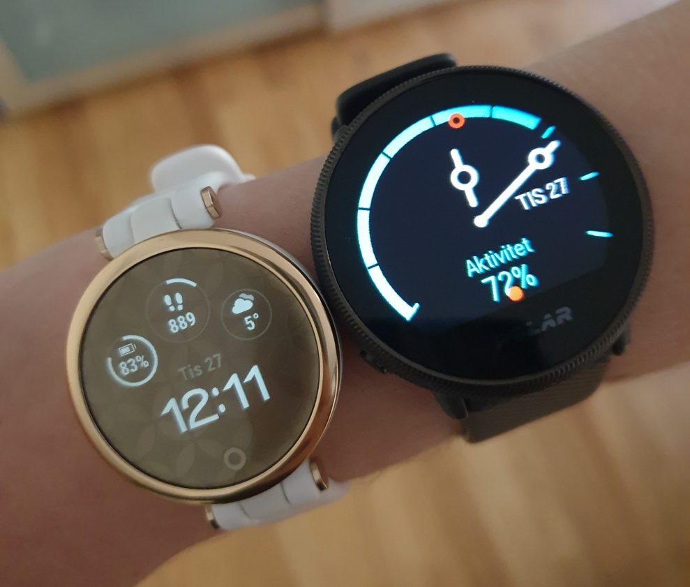 Duell mellan Smartklockor 1 Garmin Lily och Polar Ignite 2