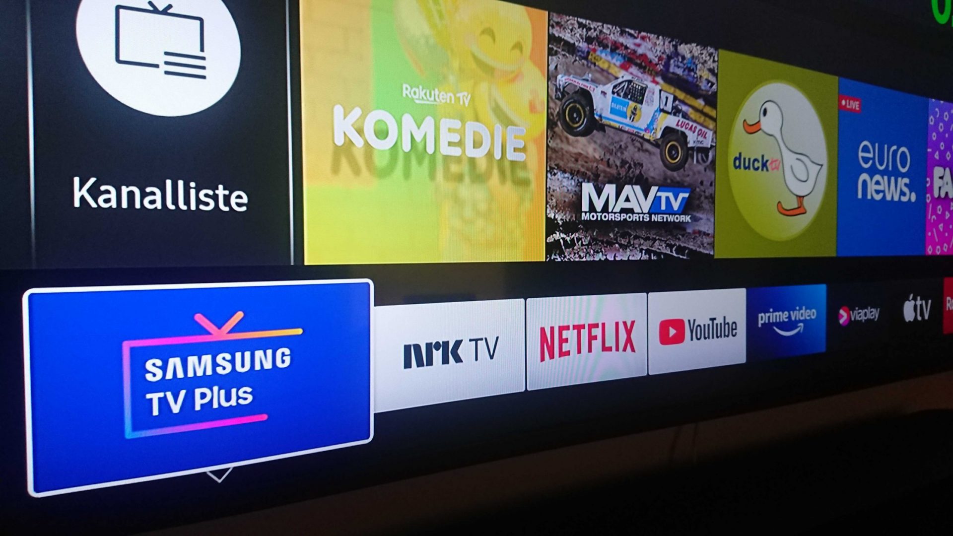 Nu är Samsung TV Plus tillgänglig i Sverige
