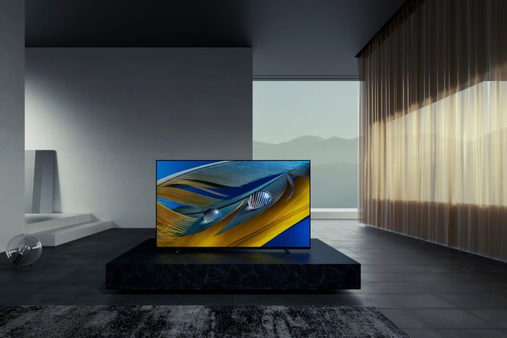 Sony Bravia XR A80J room