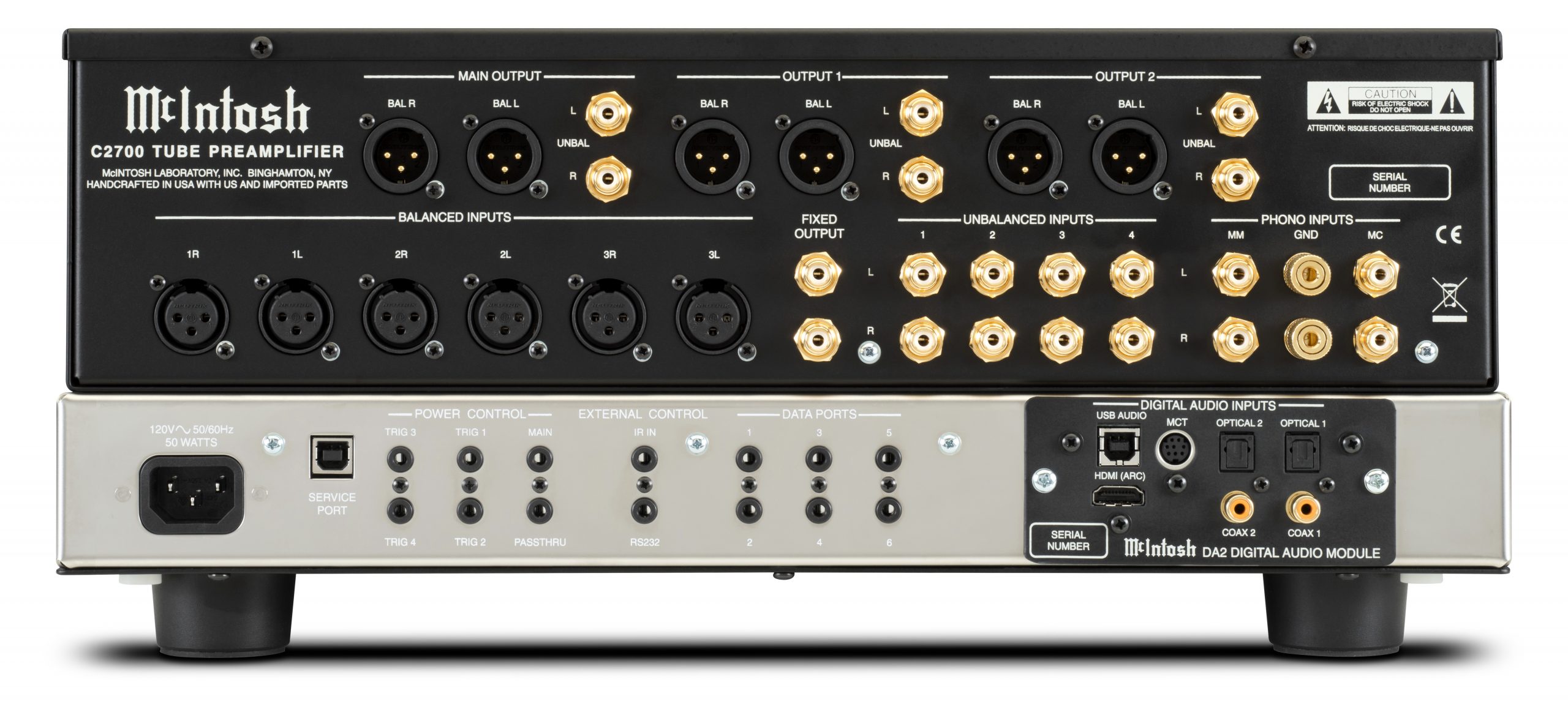 McIntosh C2700 3 McIntosh C2700 back