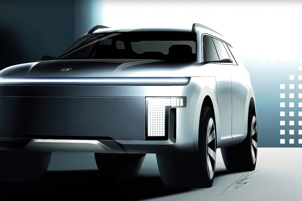 Hyundais stora elektriska SUV Ioniq 7 bekräftas för 2024
