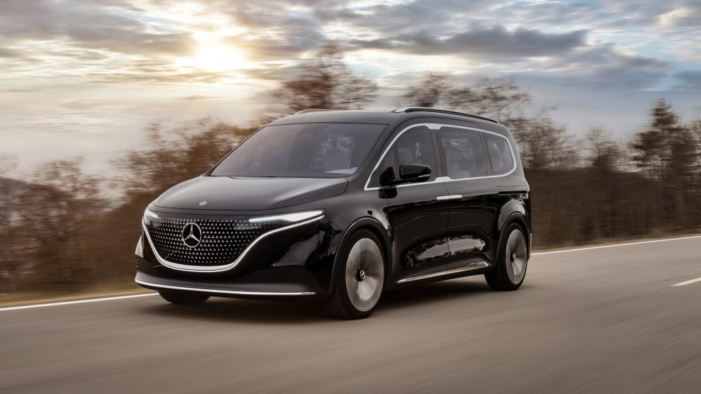 EQT: Elektrisk minivan från Mercedes