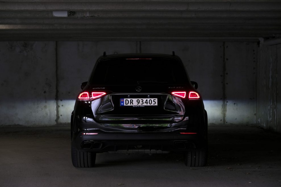 MB GLE 63s AMG rear