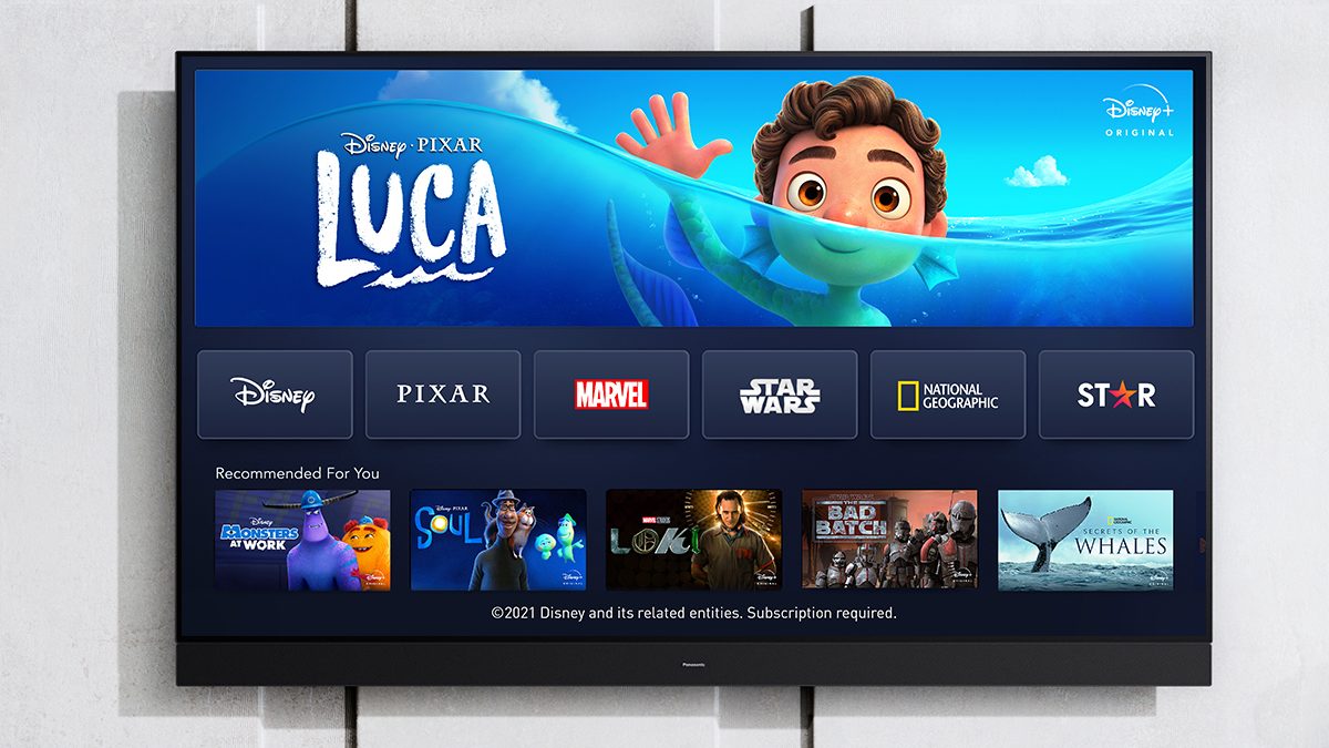 Nu kan du titta på Disney+ på Panasonic tv