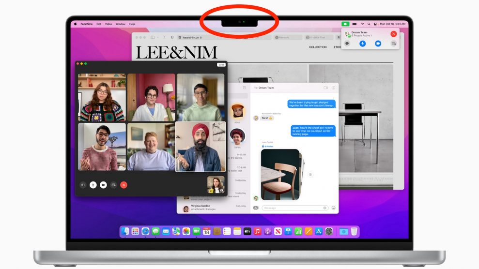 Apple verkar ha glömt att nya MacBook Pro har en notch