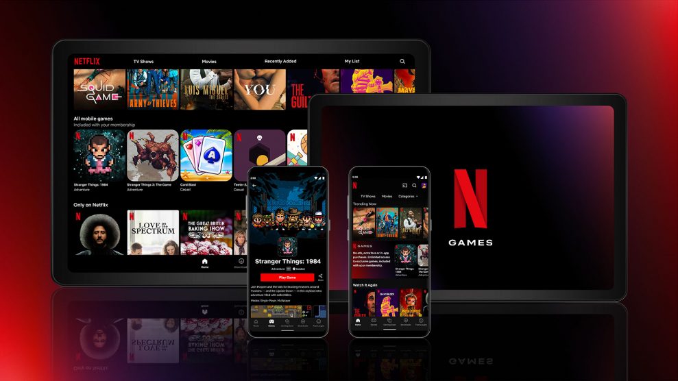 Nu kommer spel-strömning till Netflix