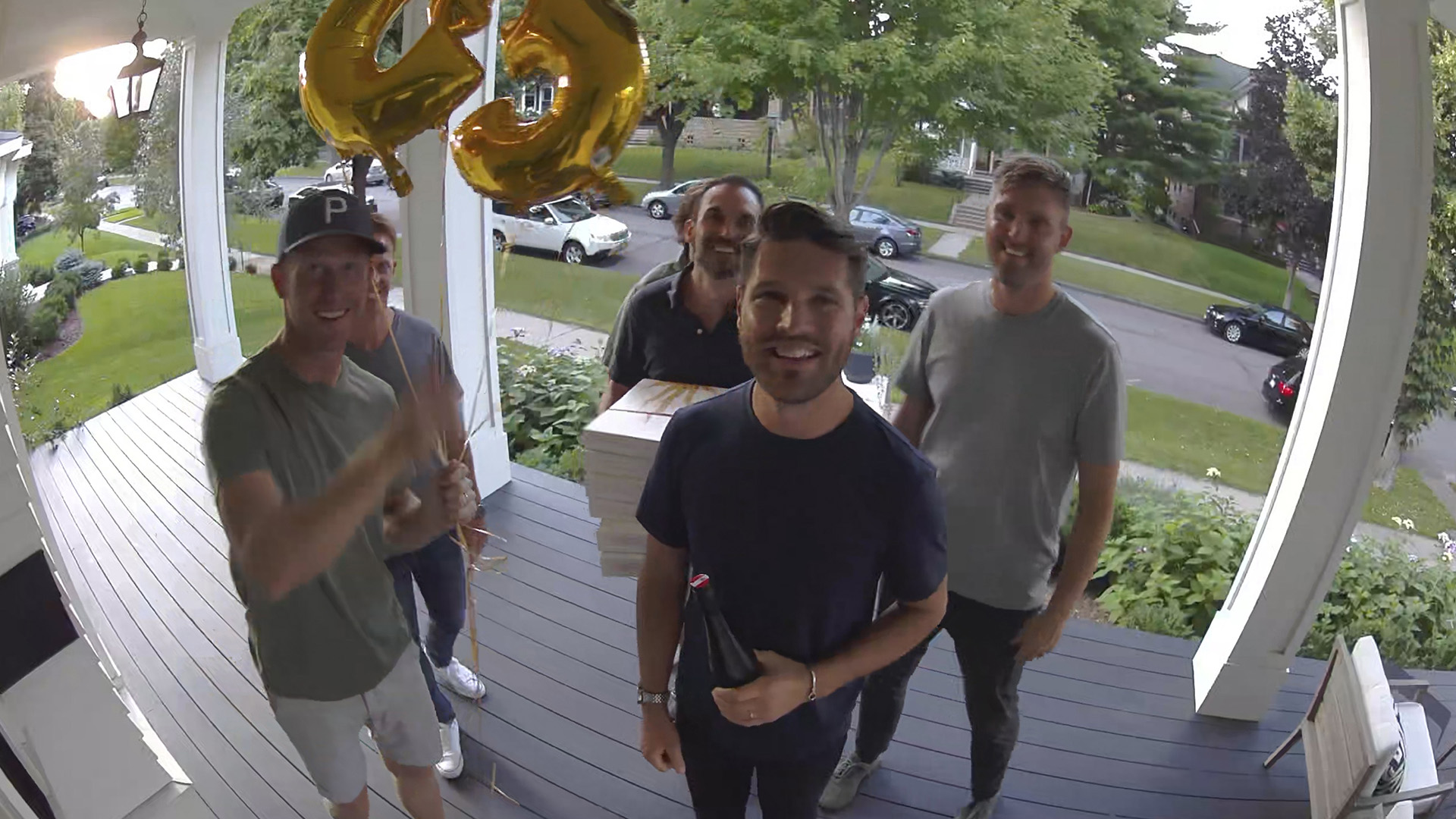 Arlo Pro 4 Spotlight Camera 4 POV Guests 2K video with HDR