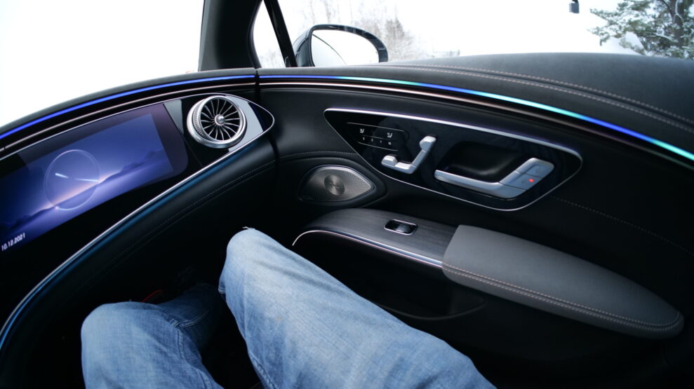 Mercedes EQS interior