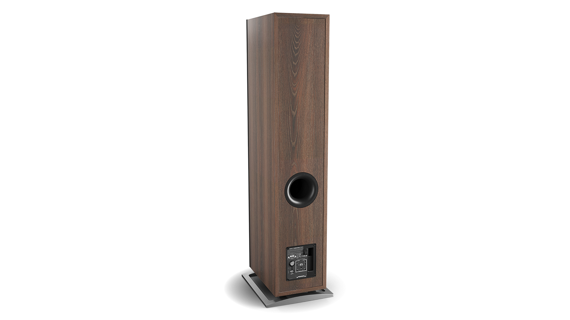 DALI OBERON 7 C dark walnut rear side