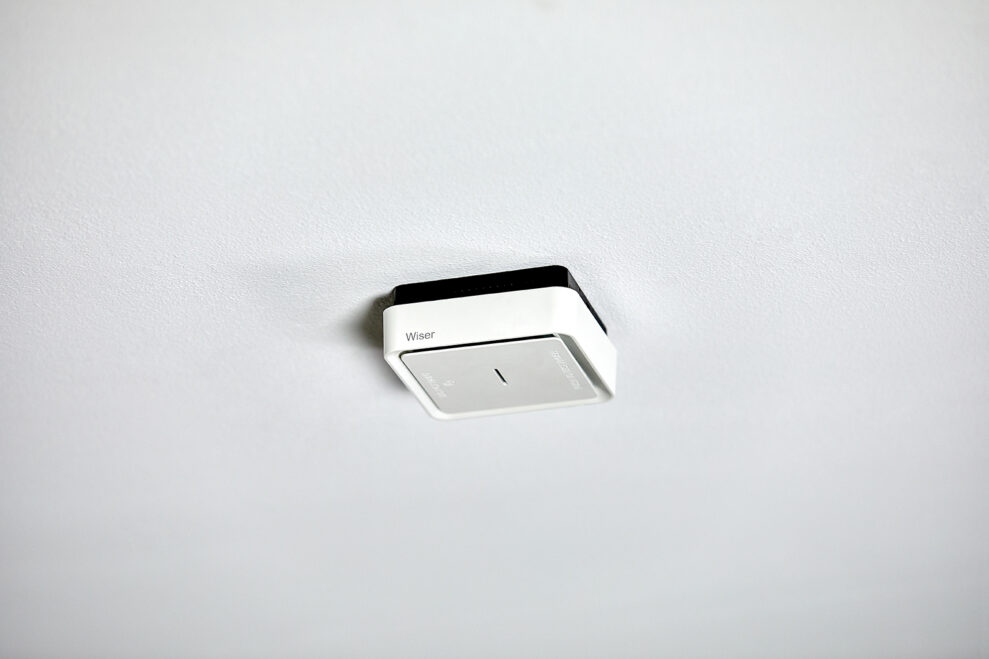1.13 WS Living room wiser smoke alarm NO SMOKE 1