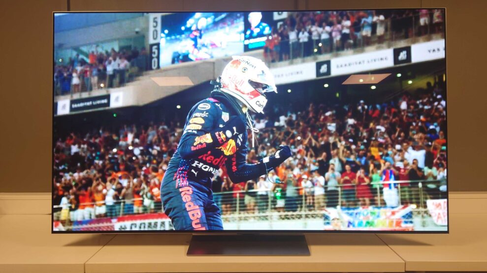 LG OLED G2 Max Verstappen F1 Champion