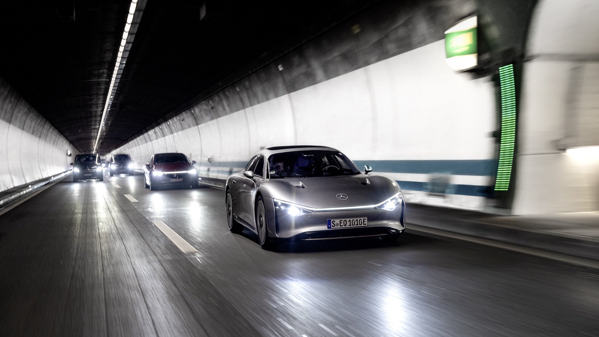 Mercedes-Benz Vision EQXX har mer än 1 000 kilometers räckvidd