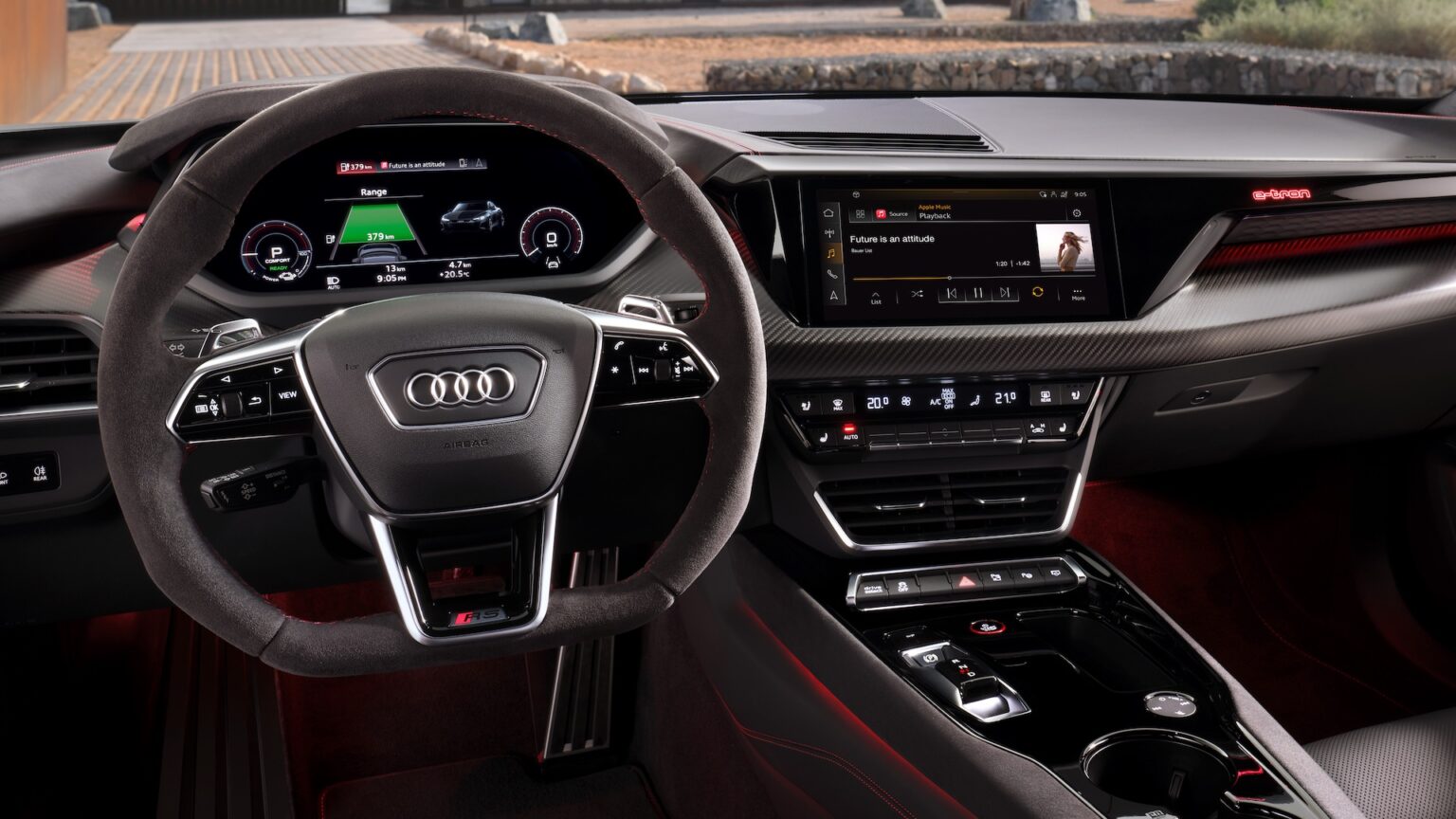 Audi installerar Apple Music i en rad bilmodeller