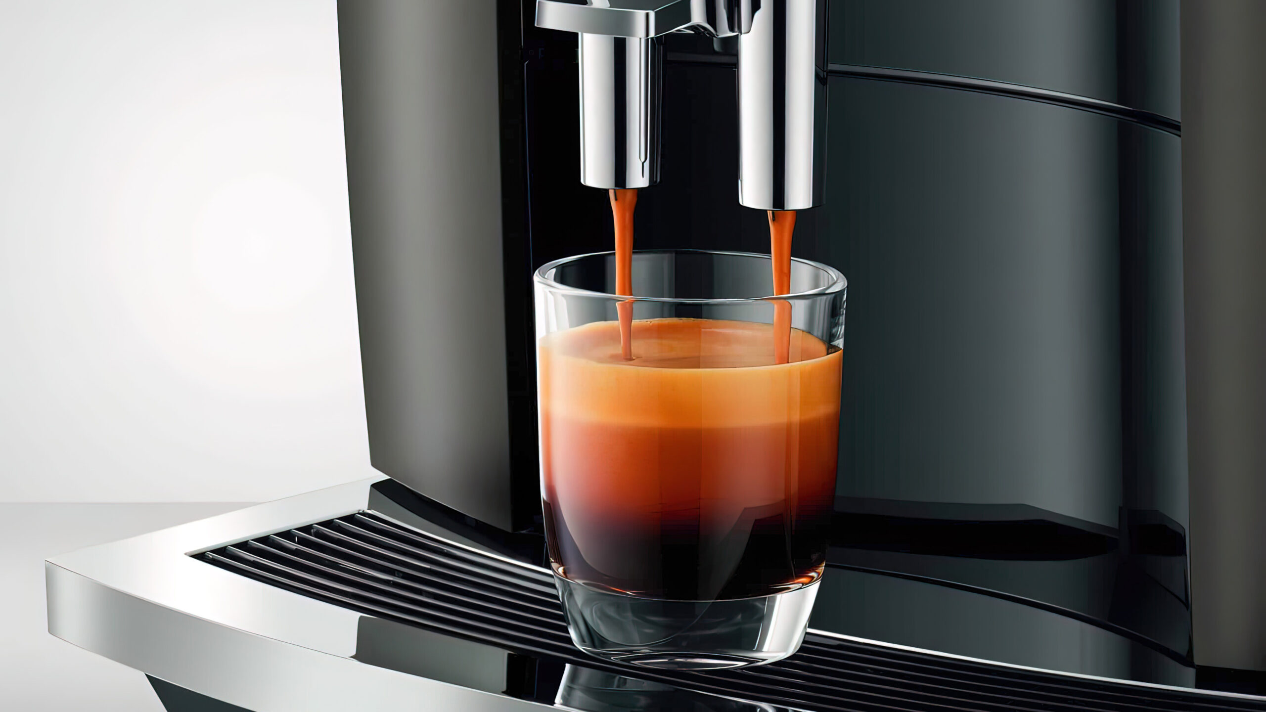 Jura E8 coffee glass
