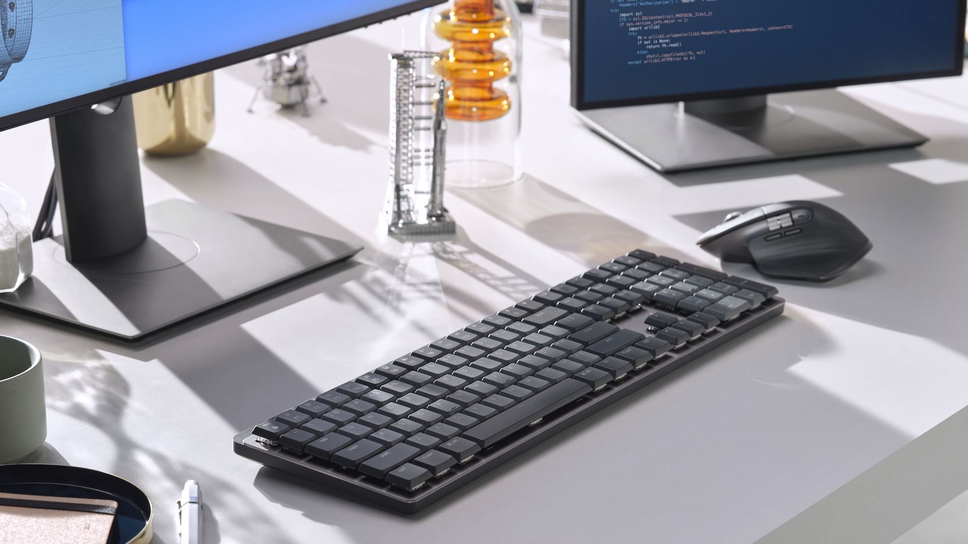 Logitech lanserar mekaniska tangentbord och mus