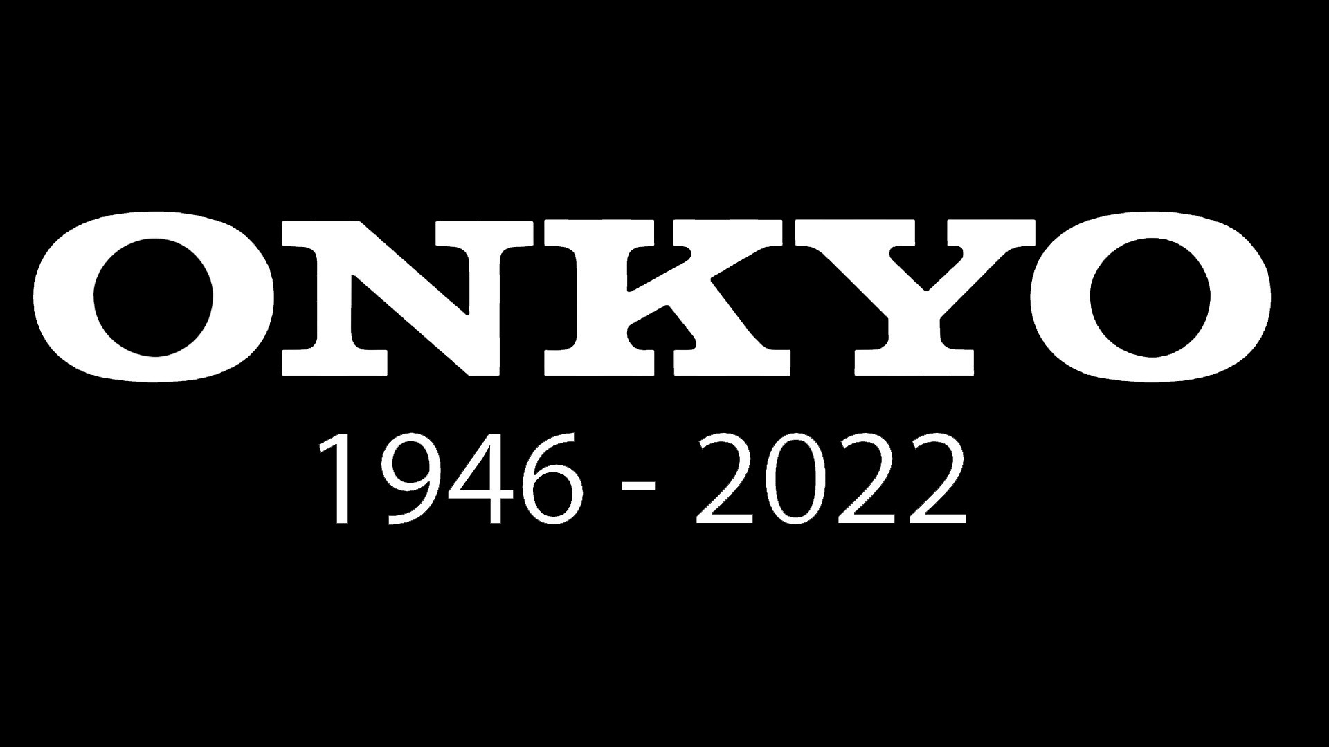 Onkyo har gått i konkurs