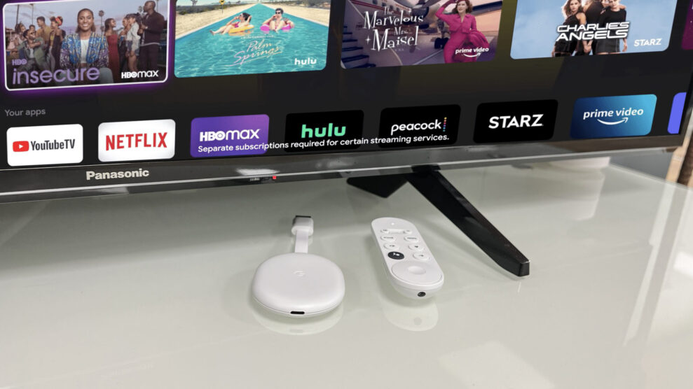 Chromecast con Google TV Lifestyle Panasonic GeirNordby
