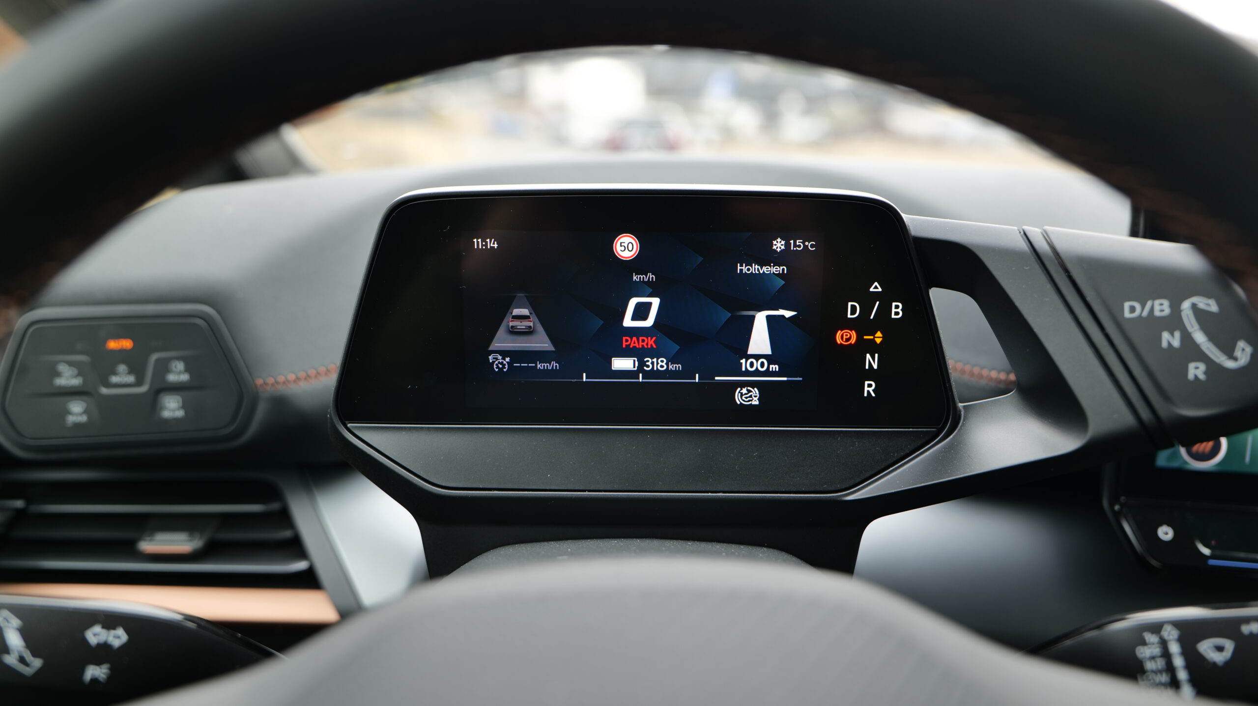 Cupra Born driver display 1