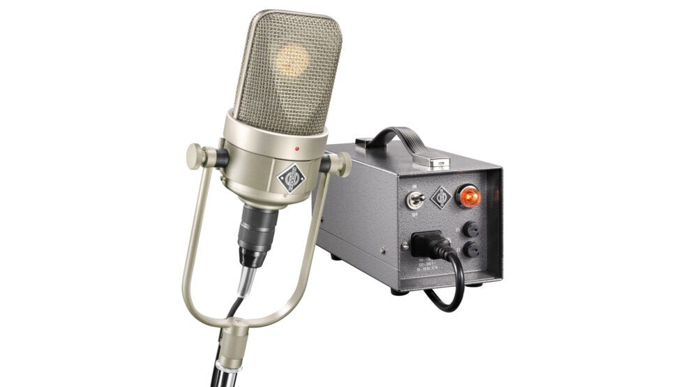 M 49 V With NM V WhiteFond Neumann Studio Tube Microphone MR scaled 1