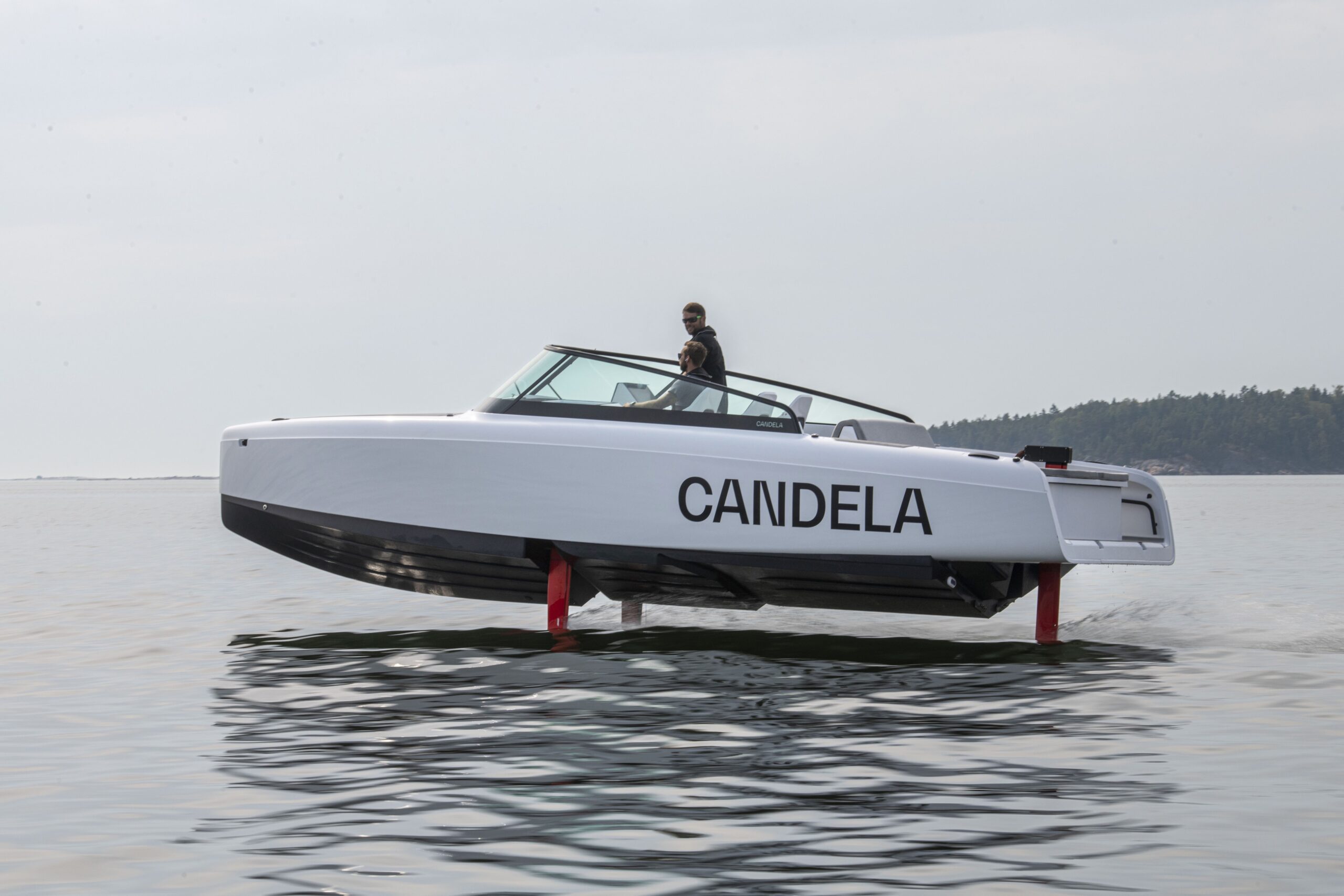 Polestar to supply batteries to electric hydrofoil boat company Candela scaled 1