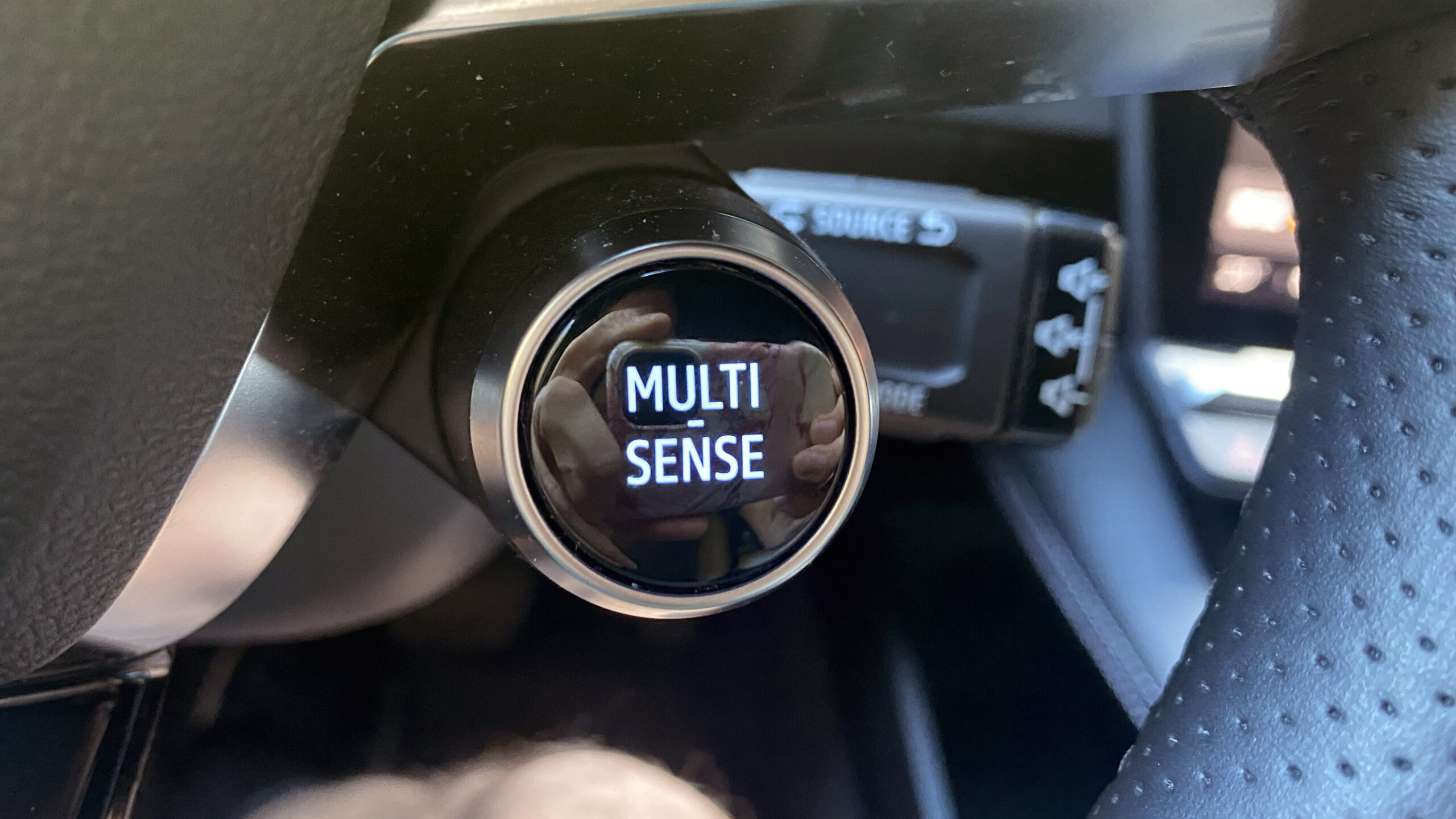 Renault Megane E Tech Multi Sense Button