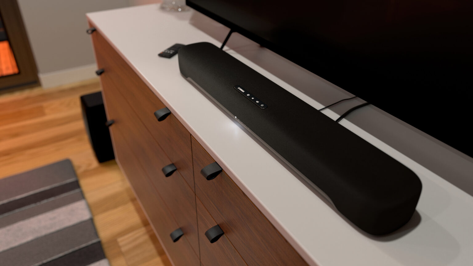 Kompakt soundbar från Yamaha