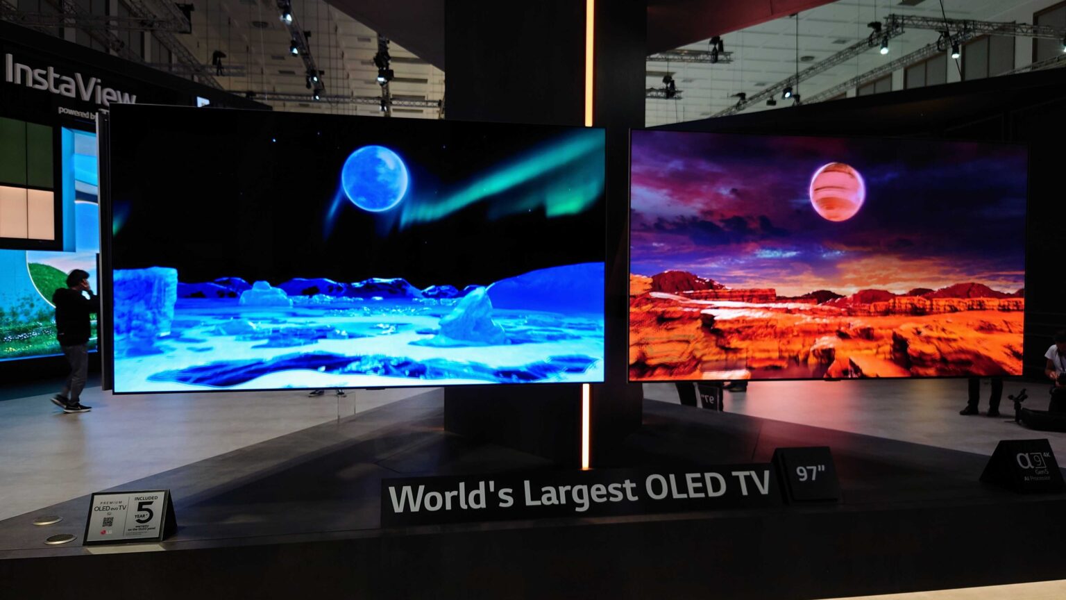 IFA 2022: LG visar 97-tums OLED-TV och mycket mer