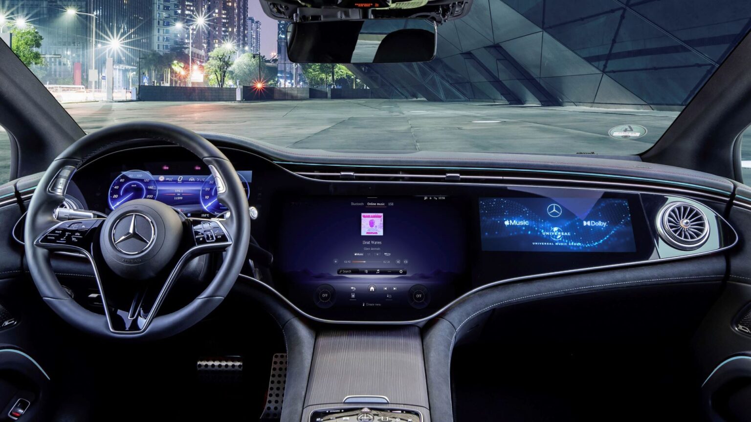 Mercedes EQE SUV får Dolby Atmos och Apple Spatial Audio