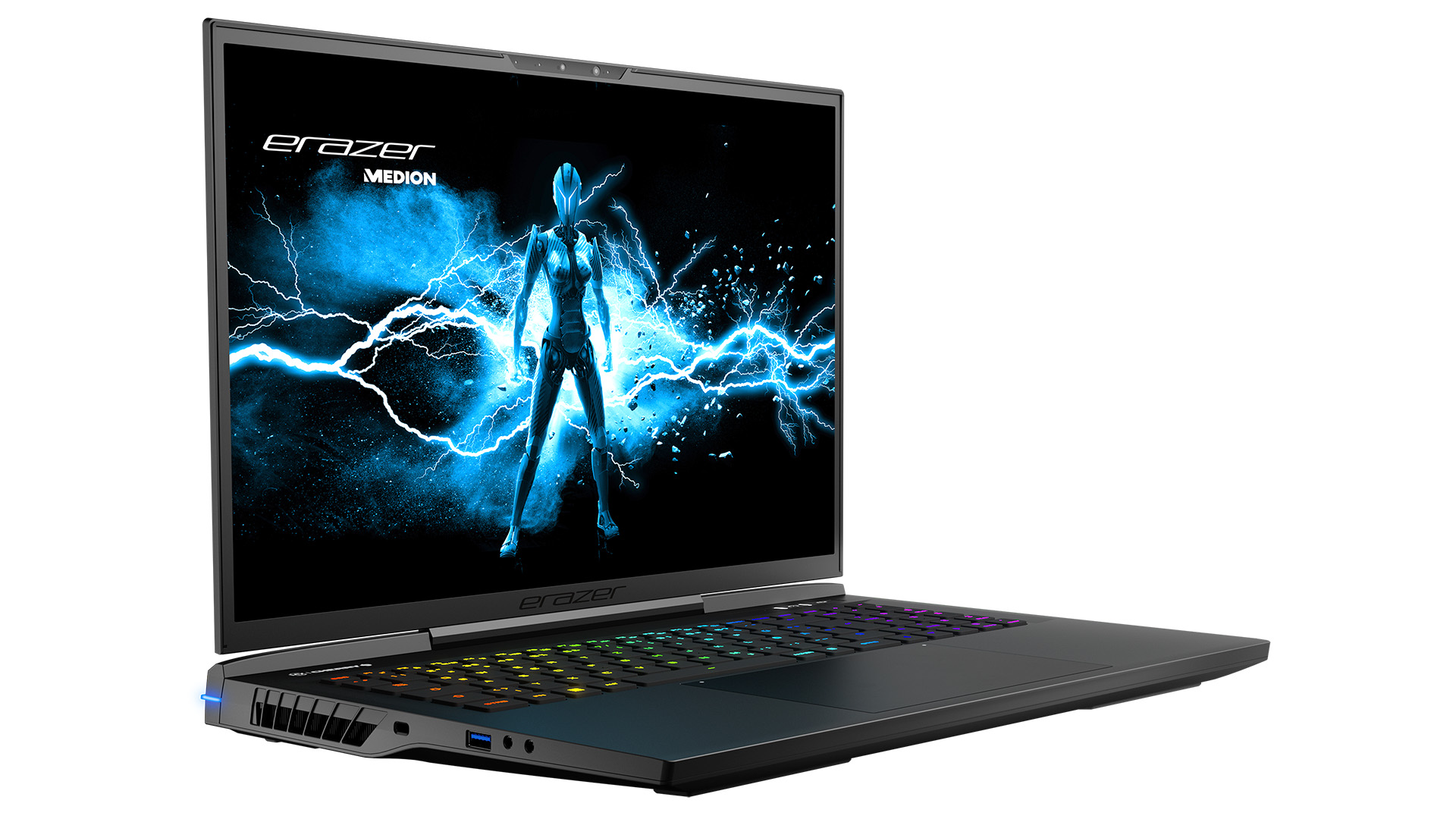 Erazer Beast X40 (MD 62507) 1 ECOM MEDION ERAZER BEAST X40 Front Side Left 90 ECOM